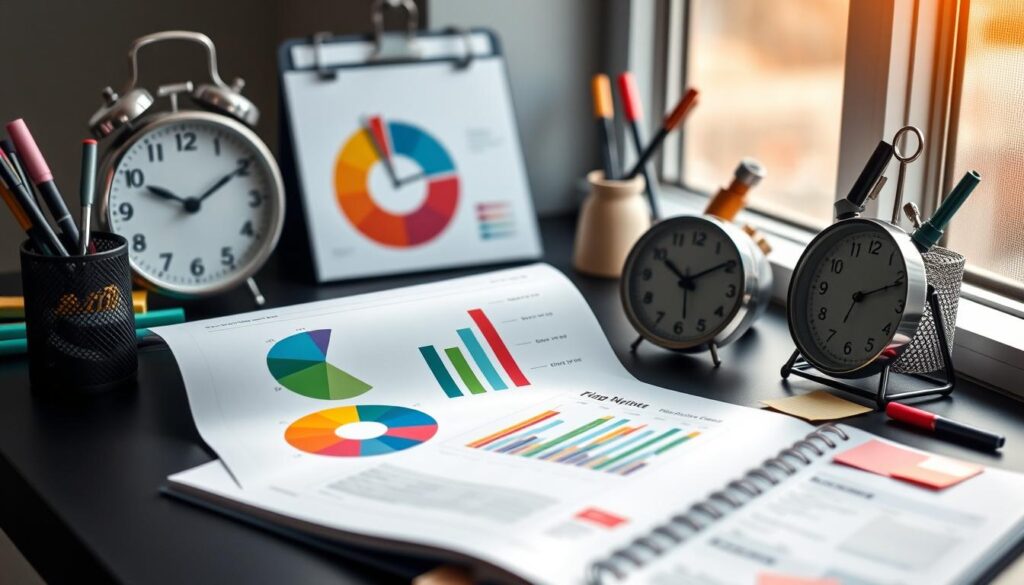 Time audit productivity analysis